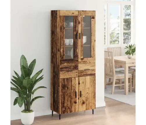 Kõrgushein Sahtliga 2 Pcs Vana Puit Tehispuit