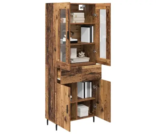 Kõrgushein Sahtliga 2 Pcs Vana Puit Tehispuit