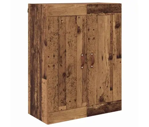 Aukštas Spintelė Su Stalčių Senovinis Medis 69,5 X 34 X 180 Cm