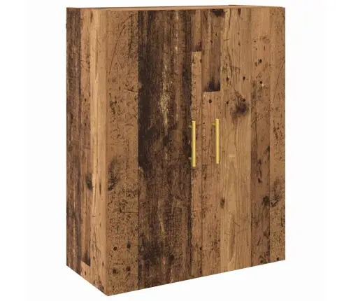 Augstais Skapītis Vecs Koks 69,5 X 34 X 180 Cm Vidaxl