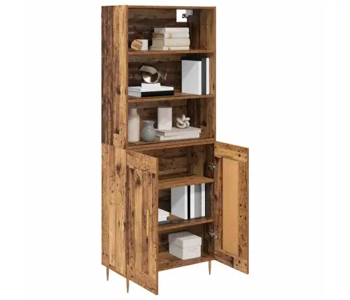 Kõrgushein Vana Puit 69,5 X 34 X 180 Cm Tehispuit