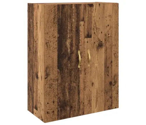 Augstais Skapītis Vecs Koks 69,5 X 34 X 180 Cm Vidaxl