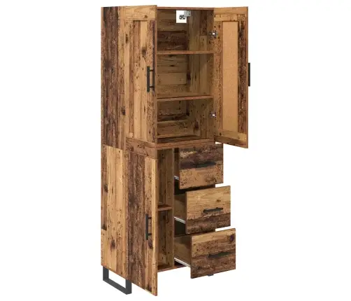 Kõrgushein Sahtliga Vana Puit 69,5 X 34 X 180 Cm Tehispuit