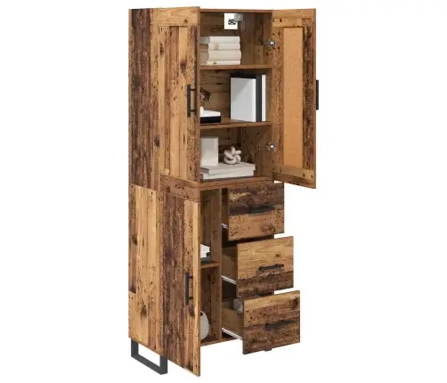 Kõrgushein Sahtliga Vana Puit 69,5 X 34 X 180 Cm Tehispuit