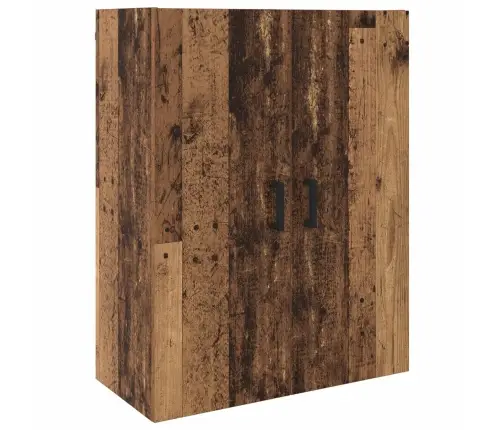 Augstais Skapītis Ar Atvilktni Vecs Koks 69,5 X 34 X 180 Cm Vidaxl