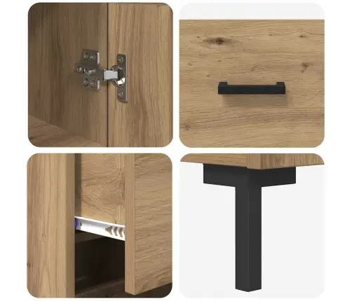 Kõrgushein Sahtliga Käsitööpuu 34,5 X 34 X 180 Cm Tehispuit