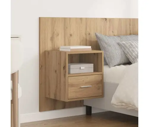 Gultas Galva Ar Skapīšu 3 Pcs Artisānā Ozols Inženierijas Koks Vidaxl