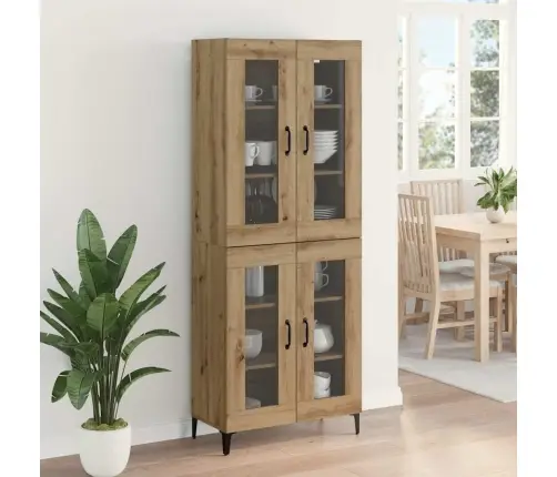 Aukštas Spintelė Amatininkų Ąžuolas 69,5 X 34 X 180 Cm