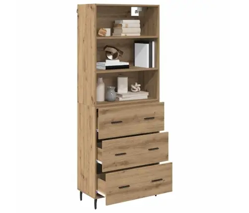 Aukštas Spintelė Amatininkų Ąžuolas 69,5 X 34 X 180 Cm