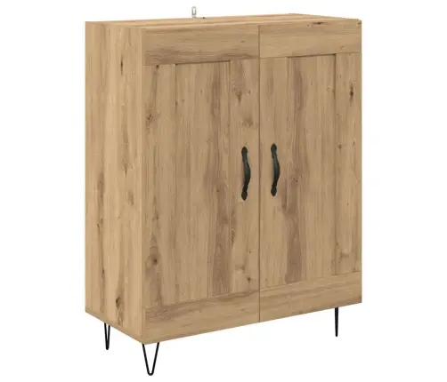 Augstais Skapītis Artisānā Ozols 69,5 X 34 X 180 Cm Vidaxl