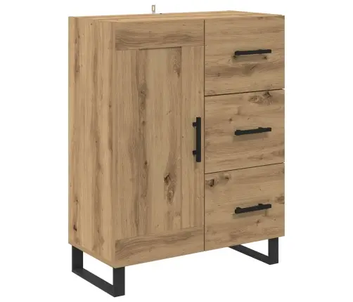 Aukštas Spintelė Amatininkų Ąžuolas 69,5 X 34 X 180 Cm