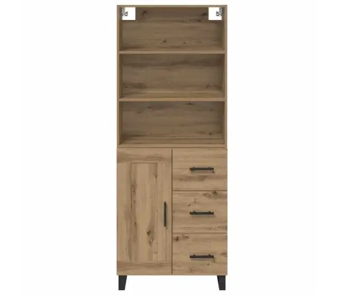 Aukštas Spintelė Amatininkų Ąžuolas 69,5 X 34 X 180 Cm