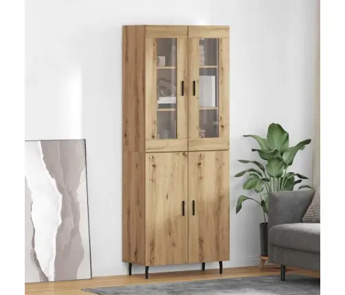 Aukštas Spintelė 2 Pcs Amatininkų Ąžuolas