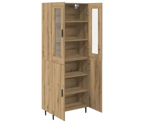 Aukštas Spintelė 2 Pcs Amatininkų Ąžuolas