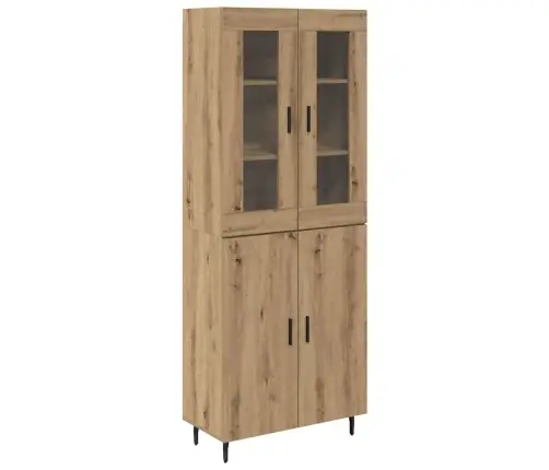 Aukštas Spintelė 2 Pcs Amatininkų Ąžuolas