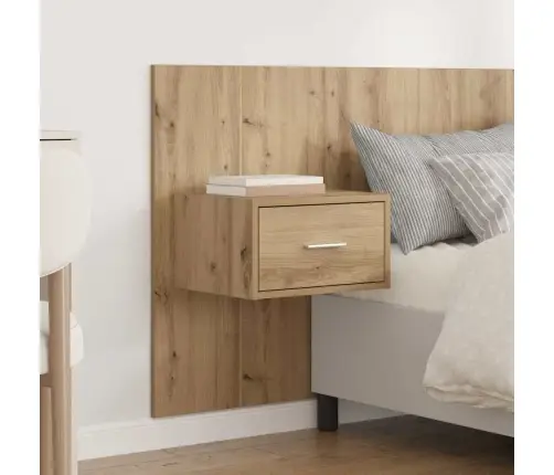 Gultas Galva Ar Skapīšu 3 Pcs Artisānā Ozols Inženierijas Koks Vidaxl