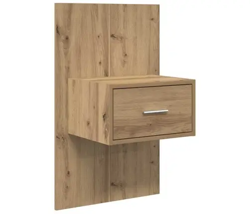 Gultas Galva Ar Skapīšu 3 Pcs Artisānā Ozols Inženierijas Koks Vidaxl