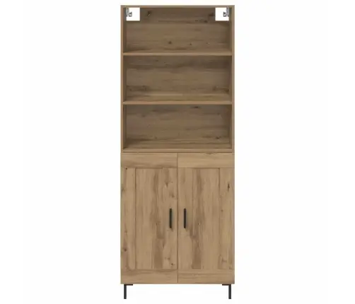 Aukštas Spintelė Amatininkų Ąžuolas 69,5 X 34 X 180 Cm