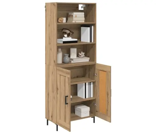 Aukštas Spintelė Amatininkų Ąžuolas 69,5 X 34 X 180 Cm