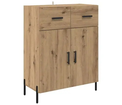 Augstais Skapītis Artisānā Ozols 69,5 X 34 X 180 Cm Vidaxl