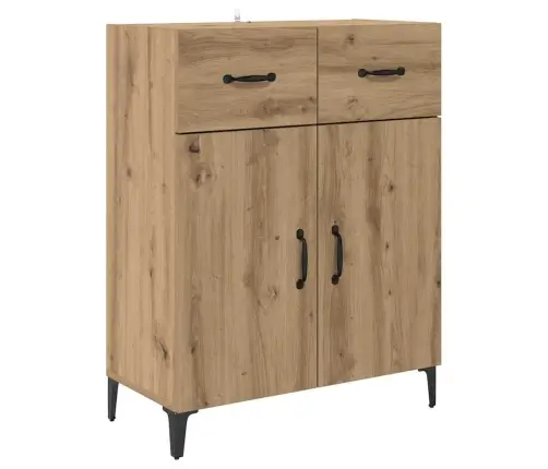 Aukštas Spintelė Amatininkų Ąžuolas 69,5 X 34 X 180 Cm