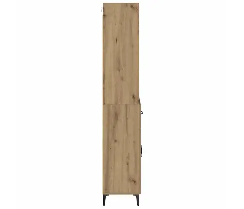 Aukštas Spintelė Amatininkų Ąžuolas 69,5 X 34 X 180 Cm