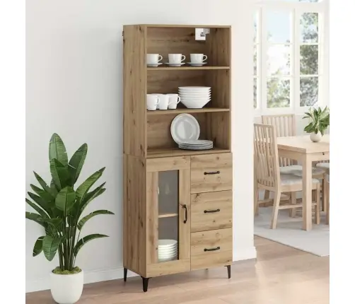 Aukštas Spintelė Amatininkų Ąžuolas 69,5 X 34 X 180 Cm