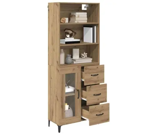 Aukštas Spintelė Amatininkų Ąžuolas 69,5 X 34 X 180 Cm