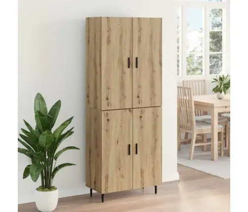 Aukštas Spintelė 2 Pcs Amatininkų Ąžuolas