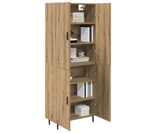 Aukštas Spintelė 2 Pcs Amatininkų Ąžuolas