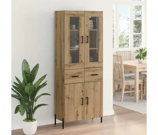 Aukštas Spintelė Amatininkų Ąžuolas 69,5 X 34 X 180 Cm