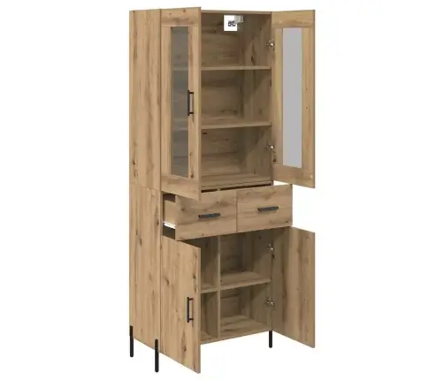 Aukštas Spintelė Amatininkų Ąžuolas 69,5 X 34 X 180 Cm