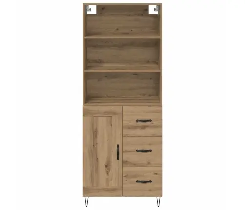 Aukštas Spintelė Amatininkų Ąžuolas 69,5 X 34 X 180 Cm