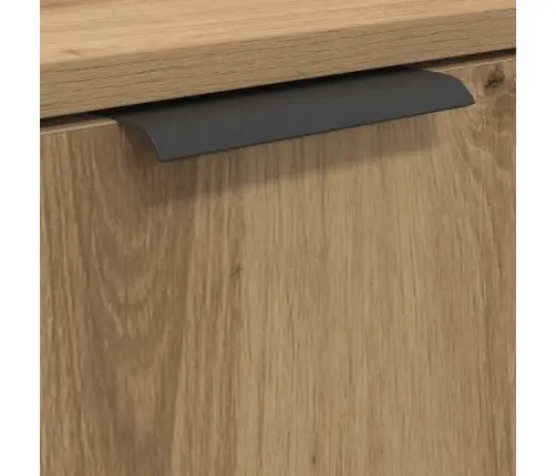 Vannas Istabas Mēbeļu Komplekts Ar Plauktu 5 Pcs Artisānā Ozols Vidaxl