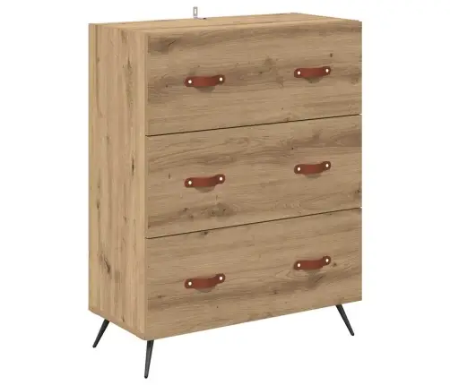 Augstais Skapītis Artisānā Ozols 69,5 X 34 X 180 Cm Vidaxl