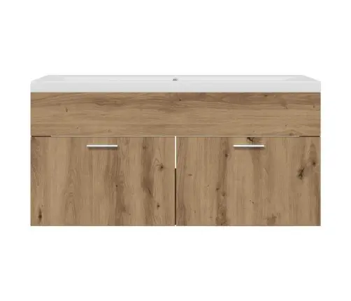 Vannas Istabas Skapītis Artisānā Ozols 100 X 38,5 X 46 Cm Vidaxl