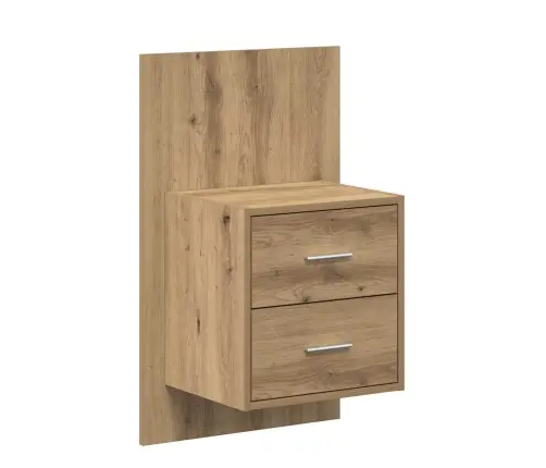 Gultas Galva Ar Skapīšu 3 Pcs Artisānā Ozols Inženierijas Koks Vidaxl