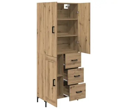 Aukštas Spintelė Amatininkų Ąžuolas 69,5 X 34 X 180 Cm