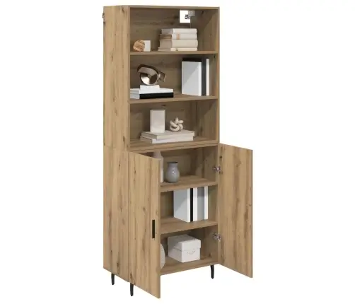 Kõrgushein Käsitööpuu 69,5 X 34 X 180 Cm Kunstlik Puit Ja Klaas