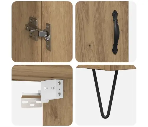 Kõrgushein Käsitööpuu 69,5 X 34 X 180 Cm Tehispuit