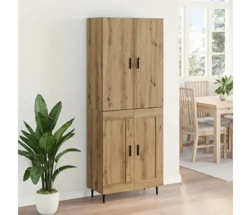 Aukštas Spintelė 2 Pcs Amatininkų Ąžuolas