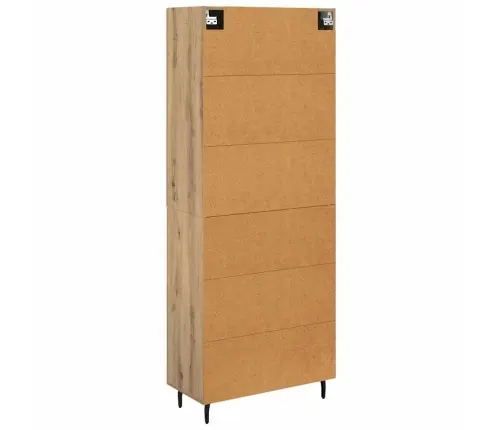 Aukštas Spintelė 2 Pcs Amatininkų Ąžuolas