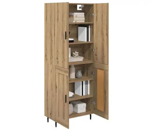 Aukštas Spintelė 2 Pcs Amatininkų Ąžuolas