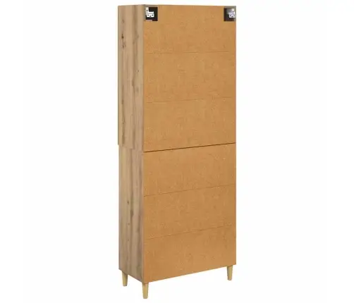 Kõrgushein Käsitööpuu 69,5 X 34 X 180 Cm Kunstlik Puit Ja Klaas