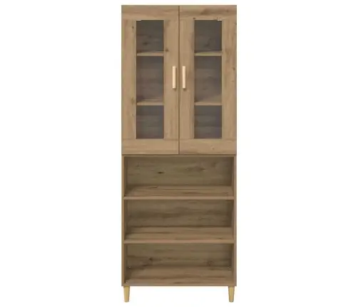 Kõrgushein Käsitööpuu 69,5 X 34 X 180 Cm Kunstlik Puit Ja Klaas