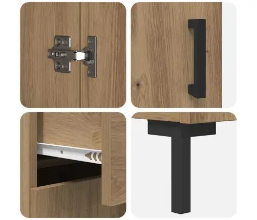 Kõrgushein Sahtliga 2 Pcs Käsitööpuu Tehispuit