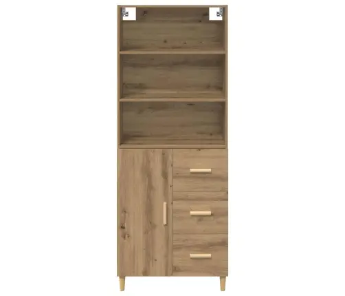 Aukštas Spintelė Amatininkų Ąžuolas 69,5 X 32,5 X 180 Cm