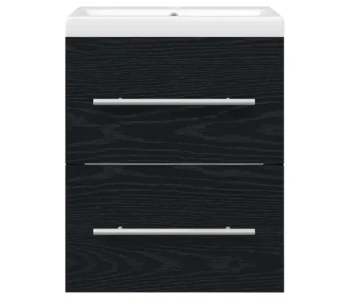 Vannas Istabas Izlietnes Skapītis Melna 42 X 39 X 52 Cm Vidaxl