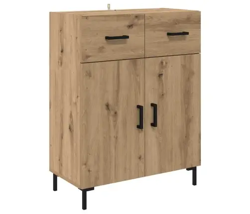 Augstais Skapītis Artisānā Ozols 69,5 X 32,5 X 180 Cm Vidaxl