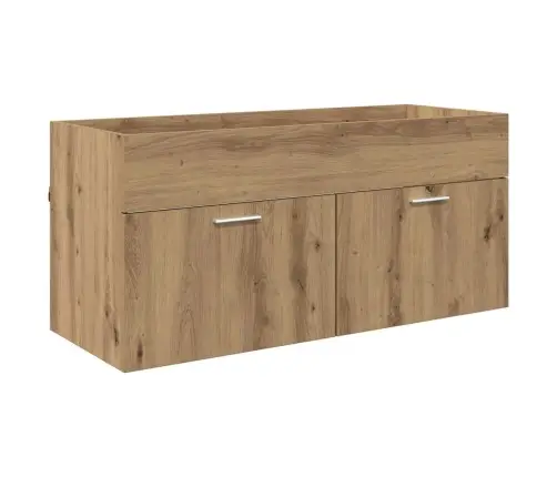 Vannas Istabas Skapītis Artisānā Ozols 100 X 38,5 X 46 Cm Vidaxl